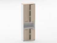 Шкаф 5 широкий закрытый, с нишей Персона Грата Deka 10.23.151 Туя/Белый