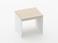 Стол прямой Персона Грата Deka ЛДСП каркас 75.07.08 Туя/Белый