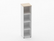 Шкаф 3 узкий открытый Персона Грата Deka 10.16.10 Туя/Белый