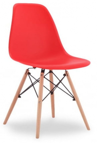 Стул для кухни Цвет мебели Eames SC-001 Красный