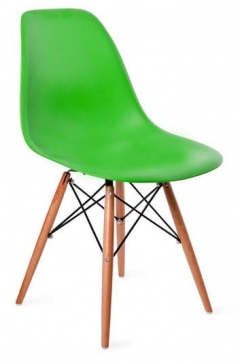 Стул для кухни Цвет мебели Eames SC-001 Зеленый