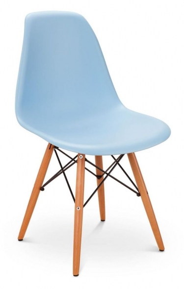 Стул для кухни Цвет мебели Eames SC-001 Голубой