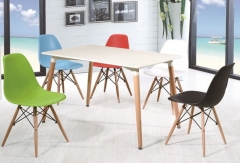 Стул для кухни Цвет мебели Eames SC-001 Голубой