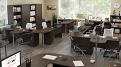 Стол эргономичный правый POINTEX TRD29615501 Темный дуб