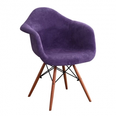 Стул кухонный Цвет мебели Eames SC-020 ткань сиреневая