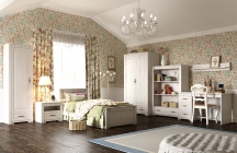 Детская Мебельград Прованс Бодега белая Патина премиум