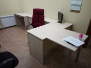 Стол прямой Персона Грата Deka ЛДСП каркас 75.06.10 Туя/Белый