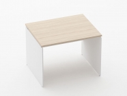 Стол прямой Персона Грата Deka ЛДСП каркас 75.08.10 Туя/Белый