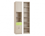 Шкаф-пенал Омскмебель Пионер Шк41 Дуб сонома-лайм