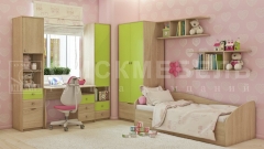 Детская Омскмебель Пионер 2 Дуб сонома-лайм