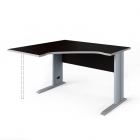 Рабочая станция левая metal POINTEX SWF27415301 Темный дуб