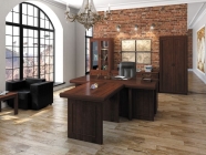 Комплект мебели для кабинета руководителя POINTEX Harvard 03 Орех английский