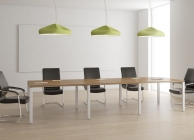 Комплект мебели для переговорной POINTEX Tess Metal TES04 Орех