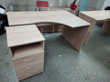 Стол письменный правый Skyland SET140-1 R Дуб Cонома Cветлый