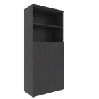 Шкаф для документов с глухими средними дверьми Skyland XHC 85.6 Легно Темный