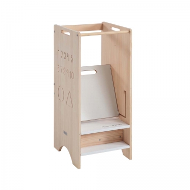 Стул-подставка Micuna Micuna Trotta MONT-1872 Waterwood/White