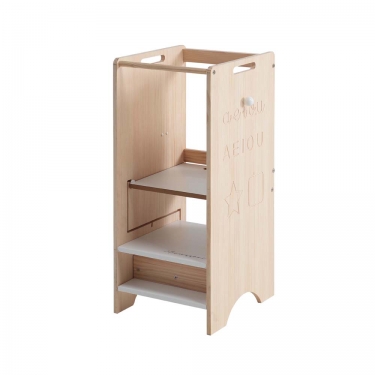 Стул-подставка Micuna Micuna Trotta MONT-1872 Waterwood/White