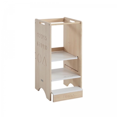 Стул-подставка Micuna Micuna Trotta MONT-1872 Waterwood/White