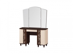 Туалетный столик Витра Катрин 92.06 Дуб венге Белый песок Браун вуд