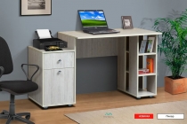 Стол письменный Марибель СП Дуб сантана