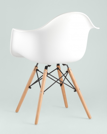 Стул Stool Group Eames DAW Белый