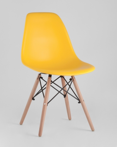 Стул Stool Group Eames DSW Желтый