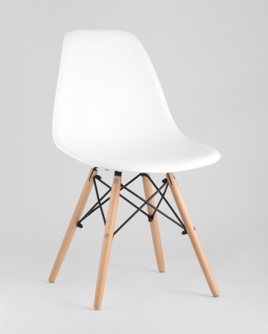 Стул Stool Group Eames DSW Белый