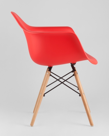 Стул Stool Group Eames DAW Красный