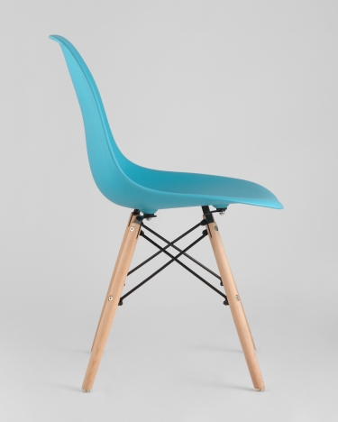 Стул Stool Group Eames Style DSW Бирюзовый