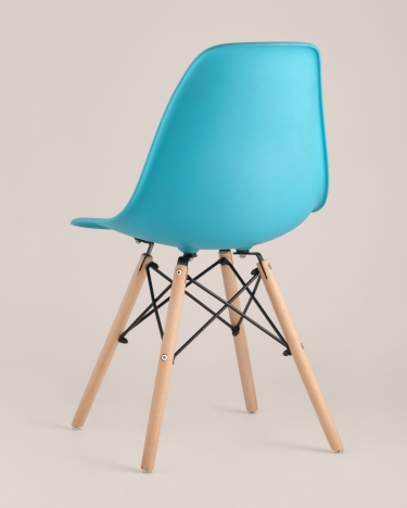 Стул Stool Group Eames Style DSW Бирюзовый