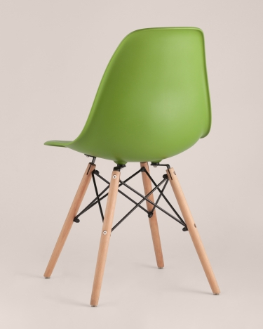 Стул Stool Group Eames Style DSW Зеленый