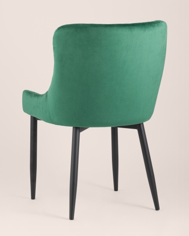 Стул мягкий Stool Group Ститч Изумрудный