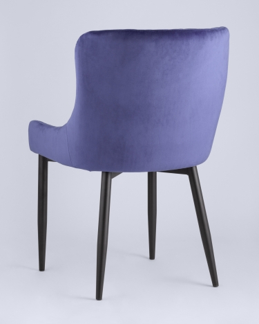 Стул мягкий Stool Group Ститч Синий