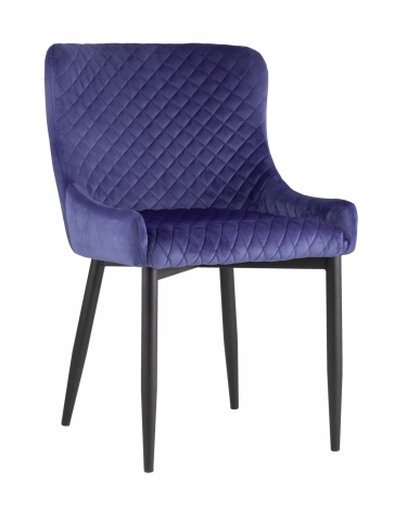Стул мягкий Stool Group Ститч Синий