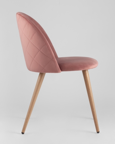 Стул Stool Group Лион с ромбами Розовый