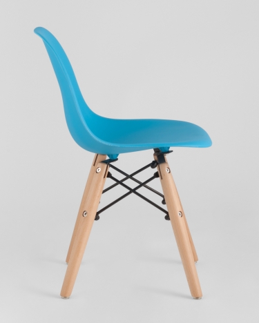 Стул Stool Group EAMES DSW детский Голубой