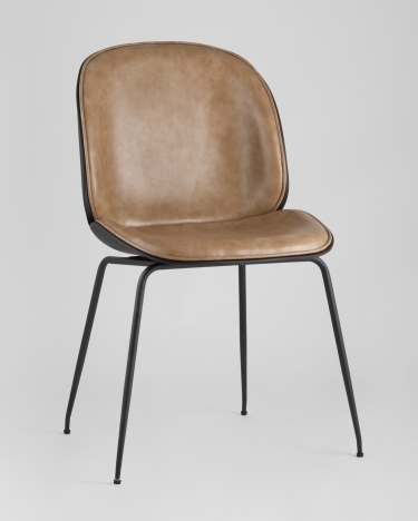 Стул Stool Group Beetle PU Бежевый