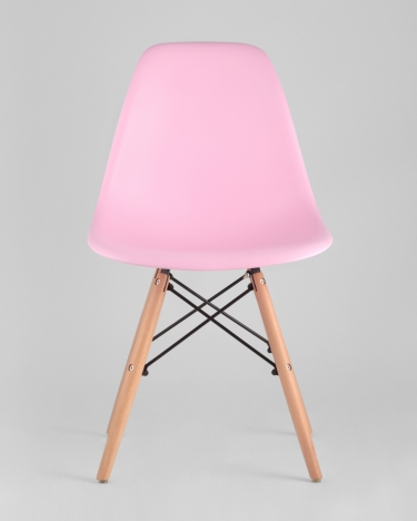 Стул Stool Group Eames DSW Розовый