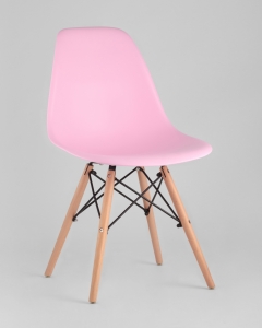 Стул Stool Group Eames DSW Розовый
