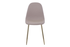 Стул Stool Group Валенсия золотые ножки Коричневый