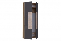 Шкаф двухстворчатый Любимый дом Фиджи ЛД 659.310.000 Дуб золотой Антрацит