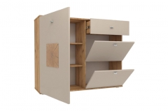 Комод комбинированный Любимый дом Фиджи ЛД 659.350.000 Дуб золотой Кашмир