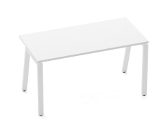Стол прямой Персона Грата Deka Л-обр. каркас 73.07.14 Белый
