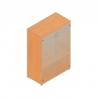 Шкаф для документов с тонированными стеклами Альтерна Р.Шс-3СТ Дуб Кронберг