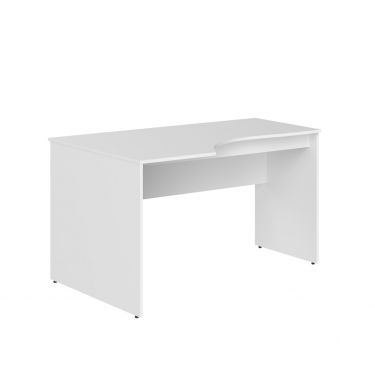Стол письменный левый Skyland SET140-1 L Белый
