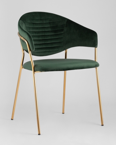 Стул мягкий Stool Group Эвита Зеленый