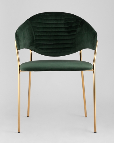 Стул мягкий Stool Group Эвита Зеленый