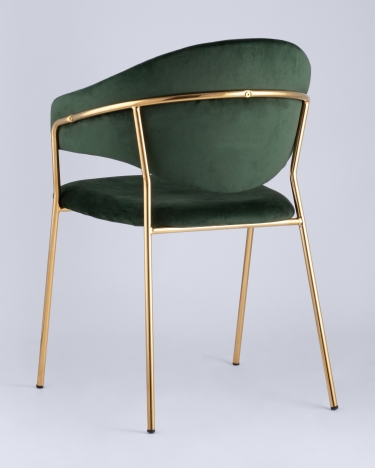 Стул мягкий Stool Group Эвита Зеленый