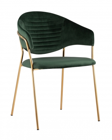 Стул мягкий Stool Group Эвита Зеленый