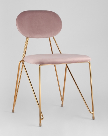 Стул Stool Group Элис мягкий Розовый